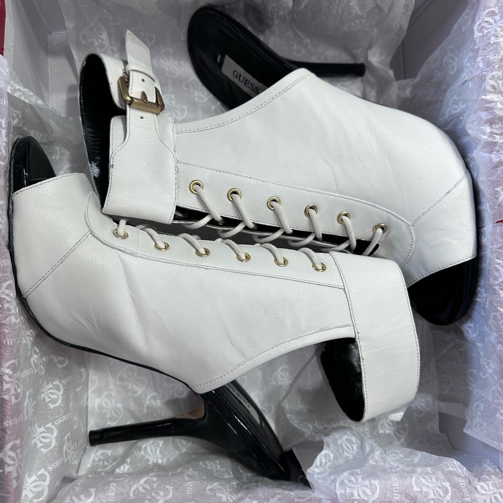 Guess Kalli Lace Up Booties